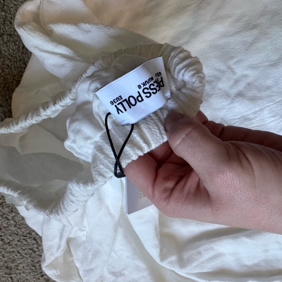 Princess Polly White Parklea Pants NWT - Picture 5 of 5